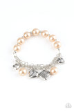 Paparazzi Jewelry More Amour - Brown Bracelet - Pure Elegance by Kym