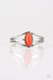 Paparazzi Accessories Western Wanderer Orange Bracelet - Pure Elegance by Kym