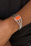 Paparazzi Accessories Western Wanderer Orange Bracelet - Pure Elegance by Kym