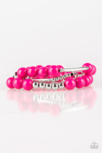 Paparazzi Accessories New Adventure Pink Bracelet - Pure Elegance by Kym