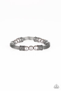 Paparazzi Accessories Talk Some SENSEI Silver Bracelet - Pure Elegance by Kym
