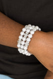 Paparazzi Accessories Undeniably Dapper Silver Bracelet - Pure Elegance by Kym