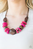 Paparazzi Accessories Pacific Paradise Pink Necklace - Pure Elegance by Kym
