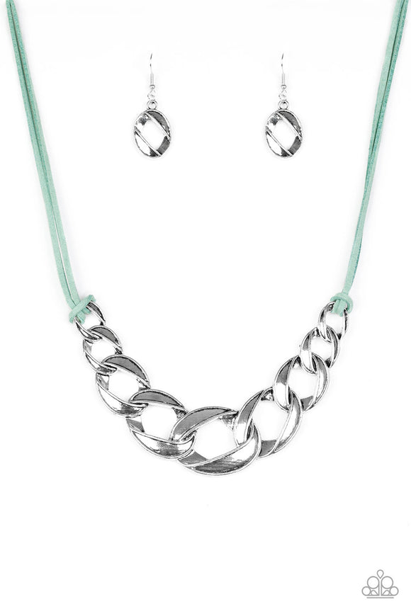 Paparazzi Jewelry Naturally Nautical - Blue Necklace - Pure Elegance by Kym