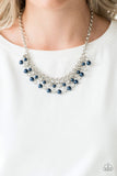 Paparazzi Accessories You May Kiss the Bride Blue Necklace - Pure Elegance by Kym