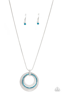 Paparazzi Jewelry Gather Around Gorgeous - Blue Necklace - Pure Elegance by Kym