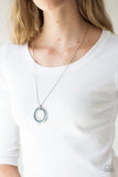Paparazzi Jewelry Gather Around Gorgeous - Blue Necklace - Pure Elegance by Kym