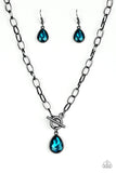 Paparazzi Accessories So Sorority Blue Necklace - Pure Elegance by Kym