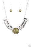 Paparazzi Accessories Egyptian Spell Green Necklace - Pure Elegance by Kym