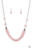 Paparazzi Accessories One-WOMAN Show - Pink Necklace - Pure Elegance by Kym