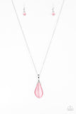 Paparazzi Accessories Friends In GLOW Places Pink Necklace - Pure Elegance by Kym