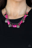 Paparazzi Accessories Hurricane Season Pink Necklace - Pure Elegance by Kym