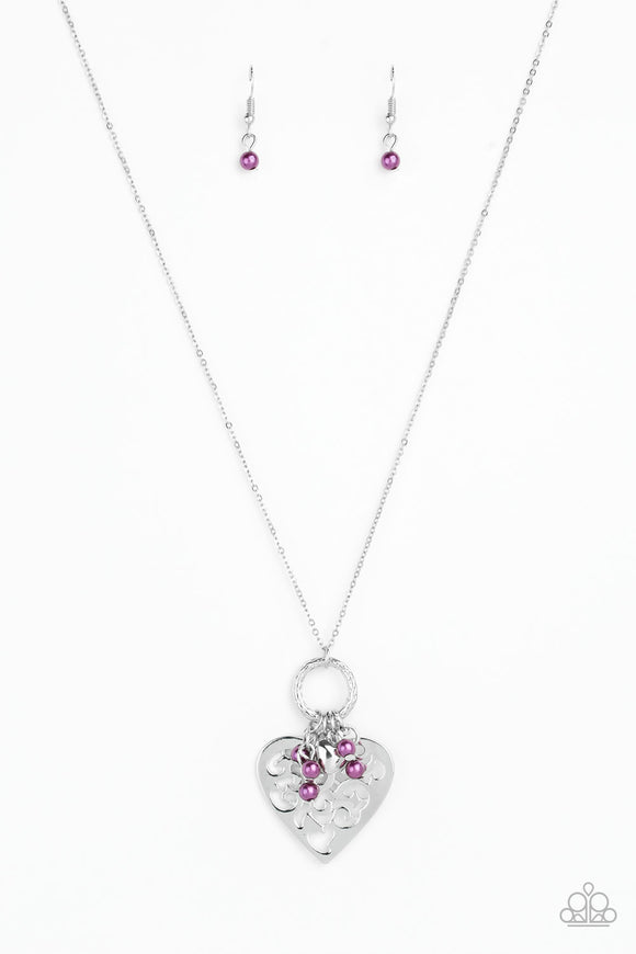 Paparazzi Accessories Romeo Romance Purple Necklace - Pure Elegance by Kym