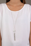 Paparazzi Jewelry Faith Makes All Things Possible - Silver Necklace - Pure Elegance by Kym