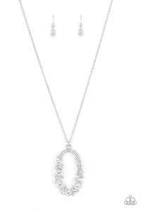 Paparazzi Jewelry Spotlight Social - White Necklace - Pure Elegance by Kym