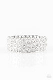 Paparazzi Jewelry Feeling Fab-YOU-less - White Ring - Pure Elegance by Kym