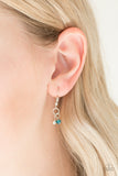 Paparazzi Jewelry Financially Fabulous - Blue Necklace - Pure Elegance by Kym