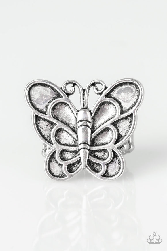 Sky High Butterfly - Silver - Pure Elegance by Kym
