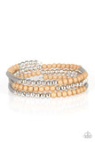 Paparazzi Accessories Tourist Trap Brown Bracelet - Pure Elegance by Kym