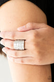 Paparazzi Jewelry Paleo Patterns - Silver Ring - Pure Elegance by Kym