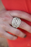 Paparazzi Accessories Blinding Brilliance White Ring - Pure Elegance by Kym