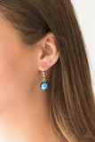 Paparazzi Accessories All About Me - Blue Necklace - Pure Elegance by Kym