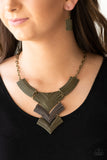 Paparazzi Jewelry Fiercely Pharaoh - Multi Necklace - Pure Elegance by Kym