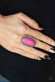 Paparazzi Accessories Open Range Pink Ring - Pure Elegance by Kym