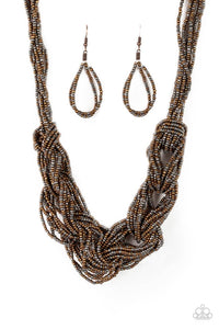 Paparazzi Jewelry City Catwalk - Copper Necklace - Pure Elegance by Kym