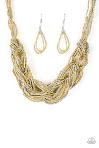 Paparazzi Jewelry City Catwalk - Gold Necklace - Pure Elegance by Kym