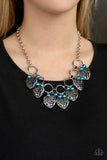 Paparazzi Accessories Very Valentine Blue Necklace - Pure Elegance by Kym