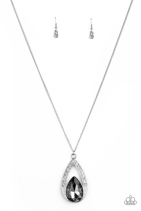 Paparazzi Accessories Notorious Noble - Silver Necklace - Pure Elegance by Kym