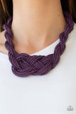 Paparazzi Accessories A Standing Ovation Purple Necklace - Pure Elegance by Kym