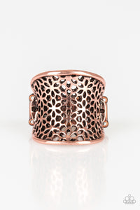 Paparazzi Accessories Garden Safari Copper Ring - Pure Elegance by Kym