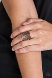 Paparazzi Accessories Garden Safari Copper Ring - Pure Elegance by Kym
