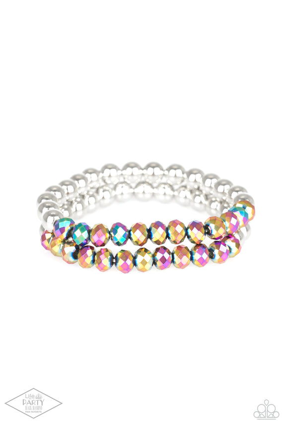 Paparazzi Accessories Chroma Color Multi Bracelet - Pure Elegance by Kym