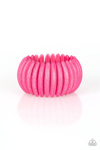 Paparazzi Accessories Naturally Nomad Pink Bracelet - Pure Elegance by Kym