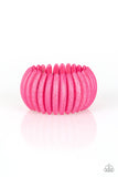 Paparazzi Accessories Naturally Nomad Pink Bracelet - Pure Elegance by Kym
