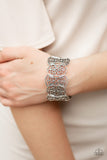 Paparazzi Accessories Fancy Fashionista Silver Bracelet - Pure Elegance by Kym