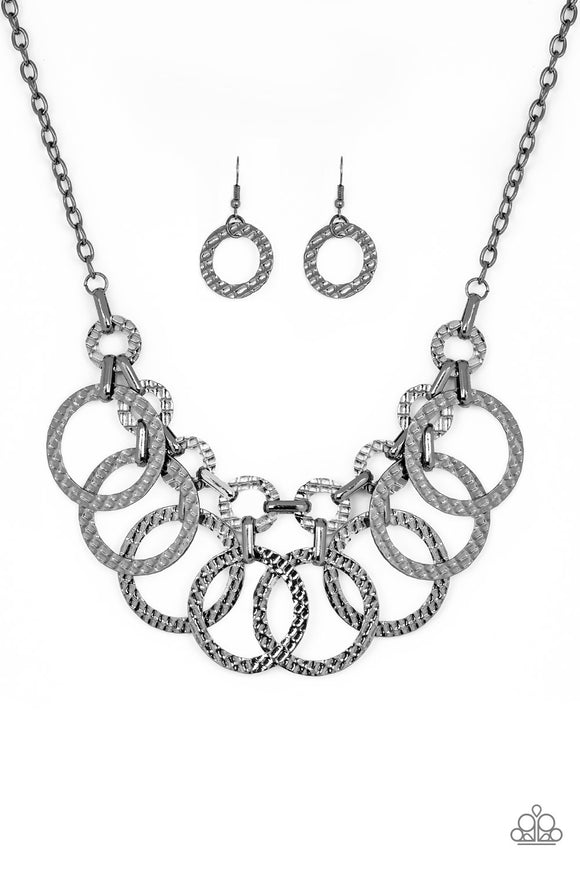 Paparazzi Accessories Jungle Black Necklace - Pure Elegance by Kym