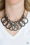Paparazzi Accessories Jungle Black Necklace - Pure Elegance by Kym