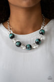 Paparazzi Jewelry Torrid Tide - Blue Necklace - Pure Elegance by Kym