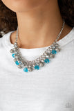 Paparazzi Jewelry Party Spree - Blue Necklace - Pure Elegance by Kym