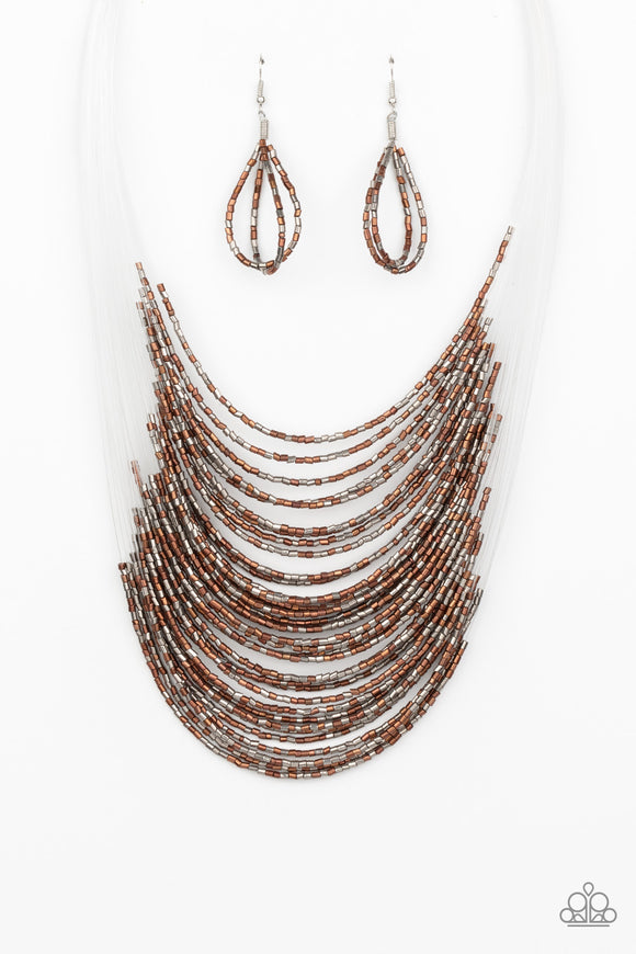 Paparazzi Jewelry Catwalk Queen - Multi Necklace - Pure Elegance by Kym