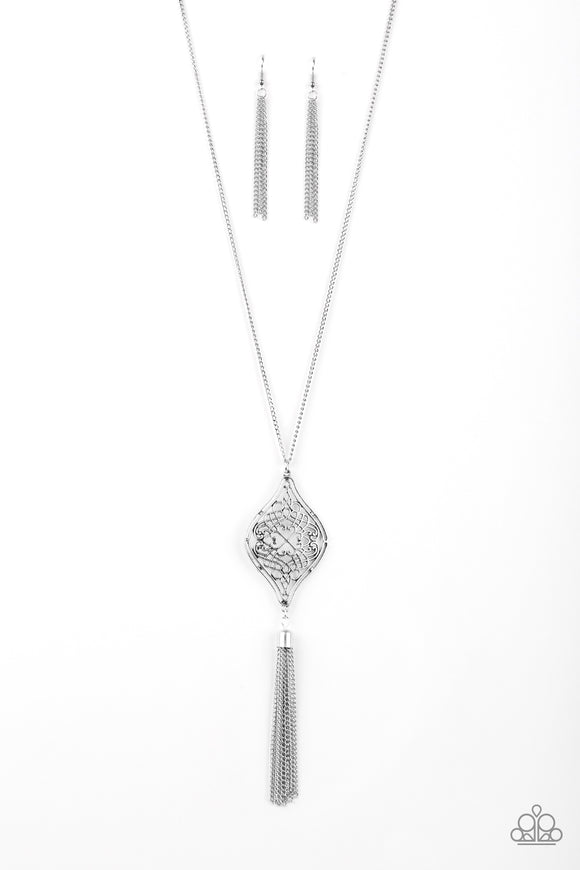 Totally Worth The TASSEL - Silver - Pure Elegance by Kym