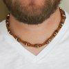 Paparazzi Accessories WOOD You Believe It? Brown Urban Necklace - Pure Elegance by Kym