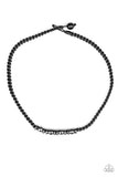 Paparazzi Accessories Metal Mechanics Black Necklace - Pure Elegance by Kym