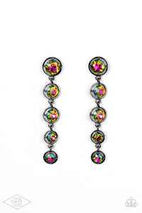 Paparazzi Jewelry Drippin' In Starlight - Multi Earrings - Pure Elegance by Kym