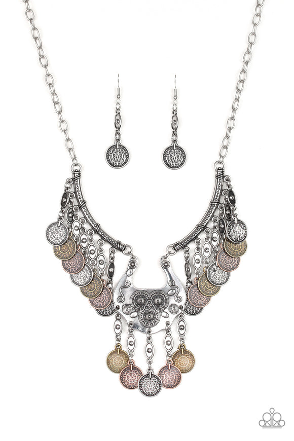 Paparazzi Jewelry Treasure Temptress - Multi Necklace - Pure Elegance by Kym