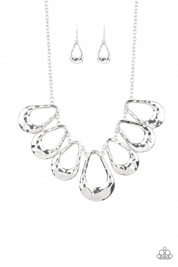 Teardrop Envy - Silver - Pure Elegance by Kym